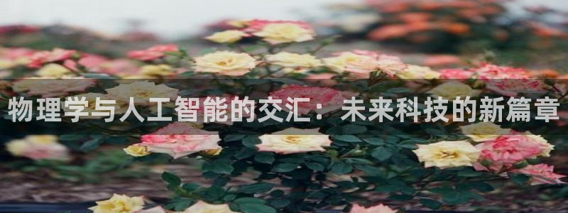 物理学与人工智能的交汇：未来科技的新篇章