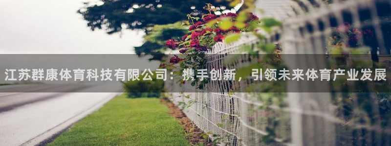 江苏群康体育科技有限公司：携手创新，引领未来体育产业发展